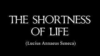 Seneca On the Shortness of Life  My Narration amp Summary [upl. by Hilel]