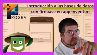 Bases de datos en app inventor utilizando Firebase [upl. by Waylon]