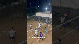 Rally 😱power jump serve😲Defence😳 volleyball volleydonor volley shorts viralvideo football [upl. by Antin495]