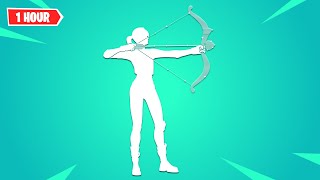 Fortnite Cupids Arrow Emote 1 Hour [upl. by Nesnej]