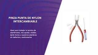 PINZA PUNTA DE NYLON INTERCAMBIABLE CÓD 15697 [upl. by Gorrono850]