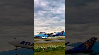 Atlas 747 Departure Anchorage Plane Spotting [upl. by Paolina]