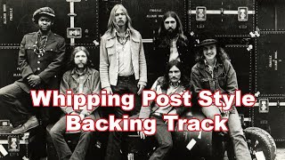 Whipping Post style backing track in Am Allman Brothers Jam Tracks [upl. by Bachman]