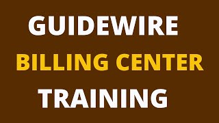 GuidewIre PCF  GuidewIre billing center tutorial for beginners  GuidewIre PCF course  Guideware [upl. by Colwen672]