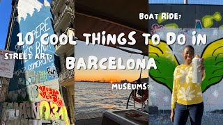 10 Cool Things To Do In Barcelona [upl. by Marcelle]