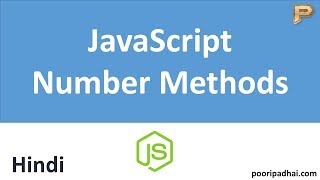 JavaScript Number Methods  Hindi [upl. by Homere900]