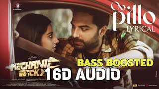 O PILLO BASS BOOSTED 16D AUDIOMECHANIC ROCKY 8D SONGS8D SONGS TELUGUTELUGU 8D SONGSNEW 8D SONGS [upl. by Fairlie]