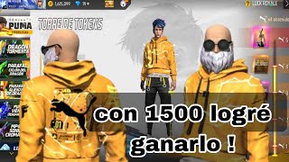 SACANDO LOS ANGELICALES AMARILLOS COLABORACION DE FREE FIRE X PUMA TORRE DE TOKENS [upl. by Borroff]