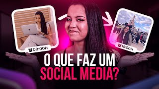 O que faz um social media [upl. by Joacimah]