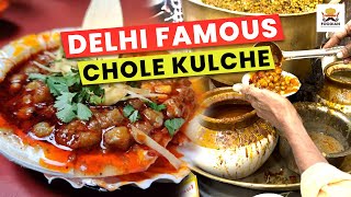 Delhi Famous Chole Kulche  quotLotan Chole Kulche Wale quot [upl. by Nedda913]