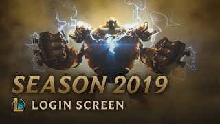 Season 2019  Login Screen  League of Legends [upl. by Afital333]