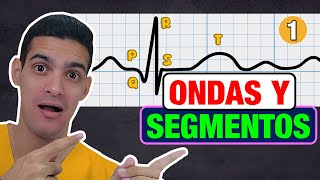 ⚠️APRÉNDETE ASÍ las ONDAS y SEGMENTOS del ELECTROCARDIOGRAMA NORMAL🫀 Parte 1⚠️ [upl. by Anidam18]