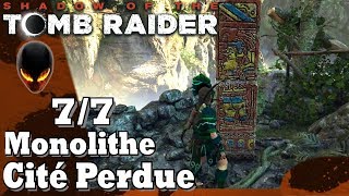 SHADOW OF THE TOMB RAIDER  MONOLITHE 77 Cité Perdue [upl. by Dust325]