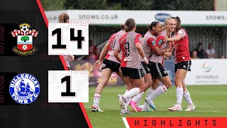 WOMENS HIGHLIGHTS Saints 141 Billericay Town  Full highlights from Saints preseason friendly [upl. by Gallard]