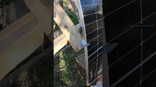 Off Grid Solar Panel Rack Part 45  Crafty Lab Homestead Solar Panel Rack [upl. by Andryc]