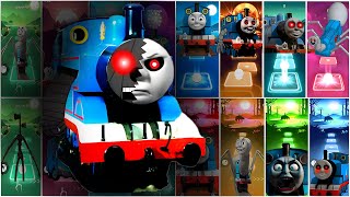 Thomas Train Exe 🆚 Evil Thomas 🆚 Spider Thomas 🆚 Thomas TheTrain  Tiles Hop Edm Rush [upl. by Romelda627]