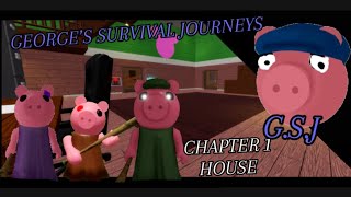 PIGGY SERIES GEORGE’S SURVIVAL JOURNEYS THE HOUSE READ DESC [upl. by Neevan]