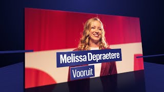 het Grote Voorzittersdebat van Knack en TrendsKanaal Z  Melissa Depraetere Vooruit [upl. by Anairotciv]