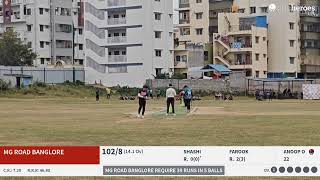 Live Cricket Match  MG ROAD BANGLORE vs JAYANAGAR Stallion  23Sep24 0930 AM 15 overs  JOYALUKK [upl. by Anica886]