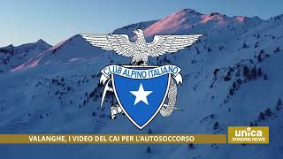 Valanghe i video del Cai per lautosoccorso [upl. by Asille]