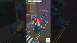 Playing as OPTIMUS PRIME  Minecraft Transformers DLC [upl. by Alisen]