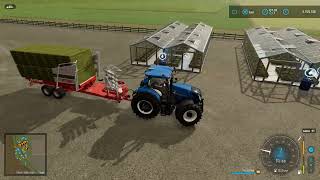 Hoeveel Hooibalen Halen we op Farming Simulator 22 2024 [upl. by Affra211]