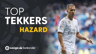 LaLiga Tekkers Eden Hazard debuta con el Real Madrid en LaLiga Santander 20192020 [upl. by Swithbert]