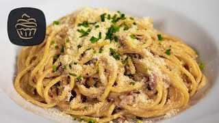 Spaghetti Carbonara Variation  Schnell einfach lecker [upl. by Atnaloj]