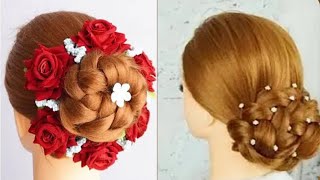 3 Beautiful Bun Hairstyles For Beginners [upl. by Annet]