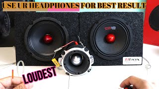 Pioneer TSM650PRO 634 VS DS18 PROGM6B 65 midbass speakers test [upl. by Cobb]