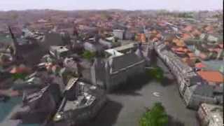 Virtual Aachen timelapse [upl. by Llevrac]