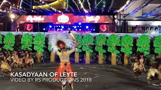 Aliwan Fiesta 2018 Kasadyaan Festival of Leyte Champion Street Dance [upl. by Eitirahc]