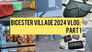 PART 1 Bicester Village 2024 Shopping Vlog [upl. by Yromem665]