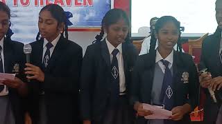 Week of Prayer on 4th day song by 9th std amp 10th std students [upl. by Adnamar]