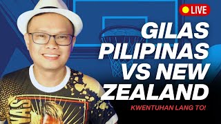 Gilas Pilipinas vs New Zealand Live Kwentuhan lang to  Powcast sports Podcast [upl. by Dammahom9]