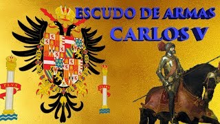 Escudo de CARLOS V  Explicado en 1 minuto [upl. by Laurene]