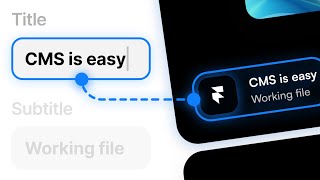 Crash Course on Framer CMS Beginner Tutorial [upl. by Ecirtra]