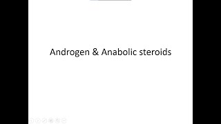 Androgens AND anabolic steroids [upl. by Fey]