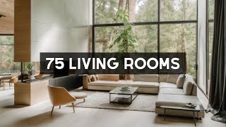 75 Scandinavian Living Rooms  Inspiring Interior Design Makeovers for Home Decor [upl. by Inalaek439]