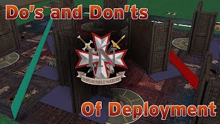 Dos and Donts of Deploying Black Templars [upl. by Anippesuig172]