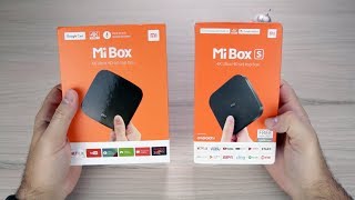 Xiaomi MI BOX S vs Mi Box 3  Review  Comparativo PT BR [upl. by Vanessa]