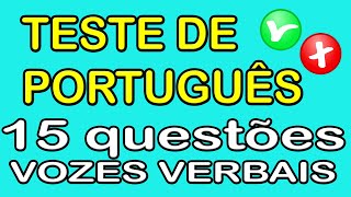 VOZES VERBAIS  O USO DO SE  15 QUESTÕES COMENTADAS [upl. by Enniroc473]