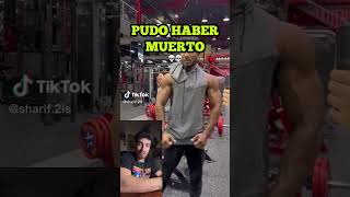 ¡¡¡SE PARTIÓ LA NARIZ💀💀 short gymfail viral [upl. by Asilet]