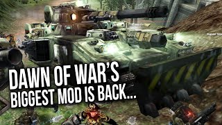 Dawn of Wars Biggest Mod is BACK Unification 70 is finally here Warhammer 40000 [upl. by Dlnaod699]