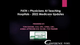 2022 PATH Physicians At Teaching Hospitals Coding and Reporting Updates  2022 Medicare Updates [upl. by Eenoj]