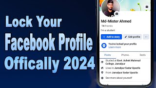 Lock Facebook Profile 2024 Step By Step Guide for Privacy Settings and Security [upl. by Batha]