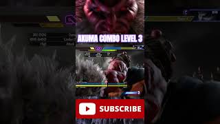 AKUMA SF6 COMBO LEVEL 3 HIGH LEVEL GAMEPLAY streetfighter sf6akuma スト6 [upl. by Warden31]