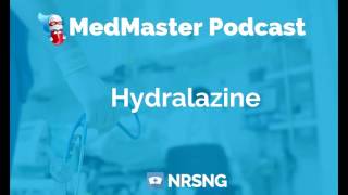 Hydralazine Nursing Considerations Side Effects and Mechanism of Action Pharmacology for Nurses [upl. by Pacorro]