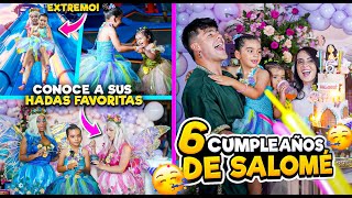 ASI FUE EL 6 CUMPLEAÑOS DE MI HIJA SALOMÉ😍🎂 [upl. by Wivina]