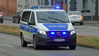 German Federal Police│FuStW ► Bundespolizei  BPOLI Frankfurt Oder [upl. by Deckert923]